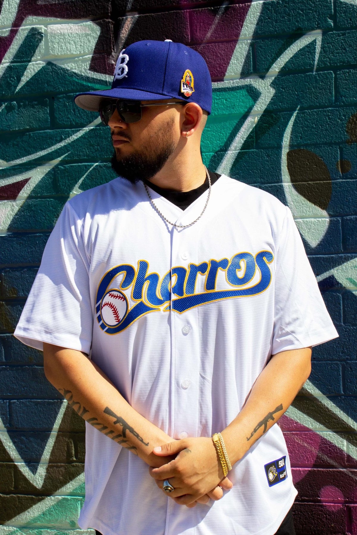 (WHITE) Charros De Jalisco Jersey - BeisbolMXShop