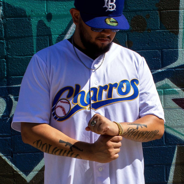 (WHITE) Charros De Jalisco Jersey - BeisbolMXShop