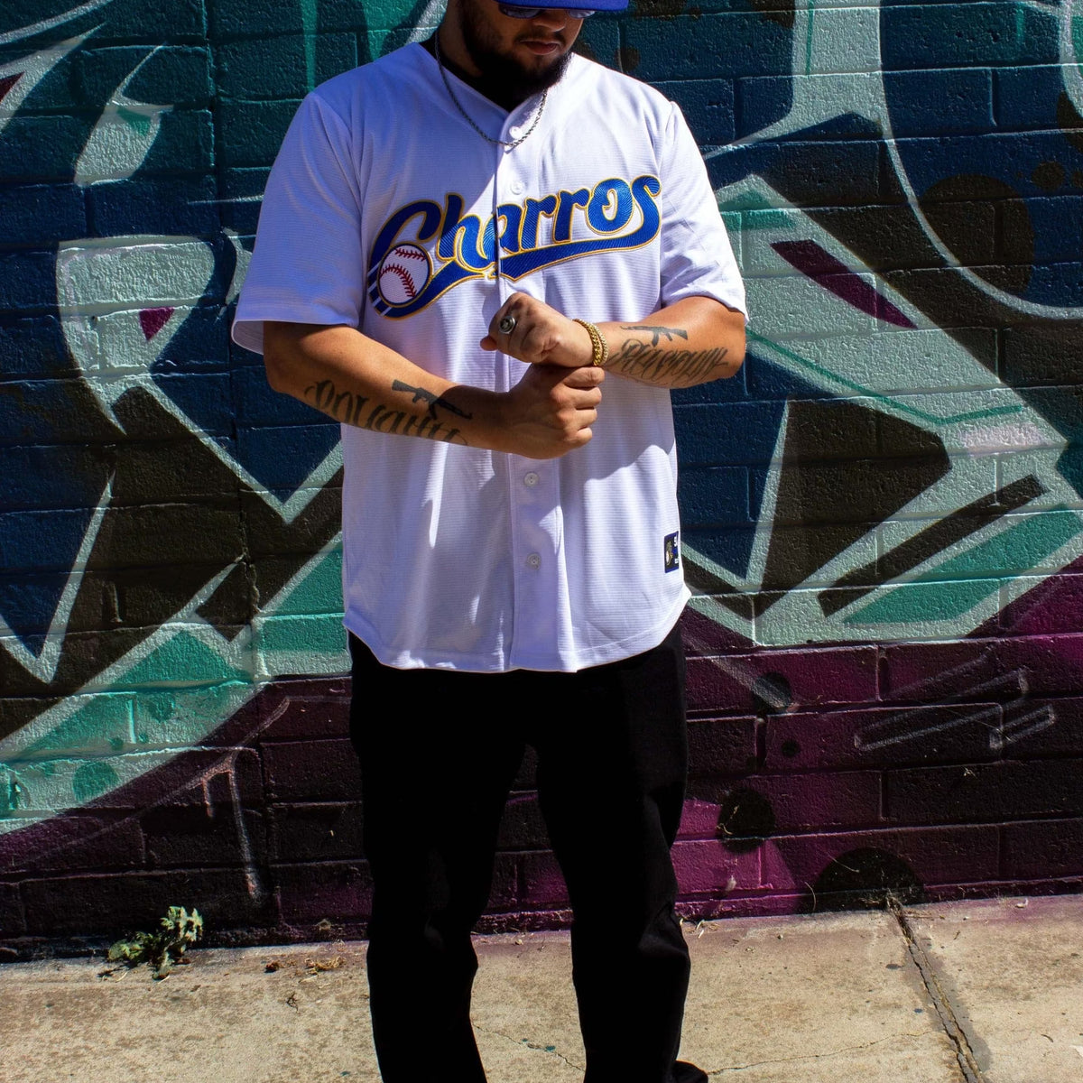 (WHITE) Charros De Jalisco Jersey - BeisbolMXShop