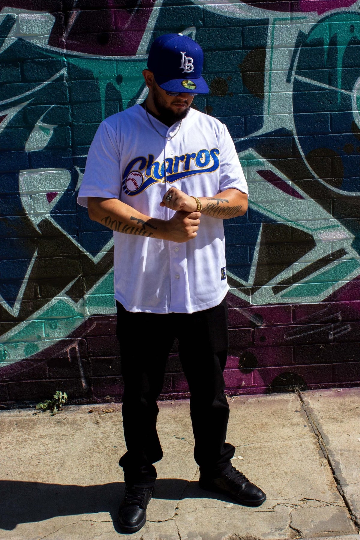 (WHITE) Charros De Jalisco Jersey - BeisbolMXShop