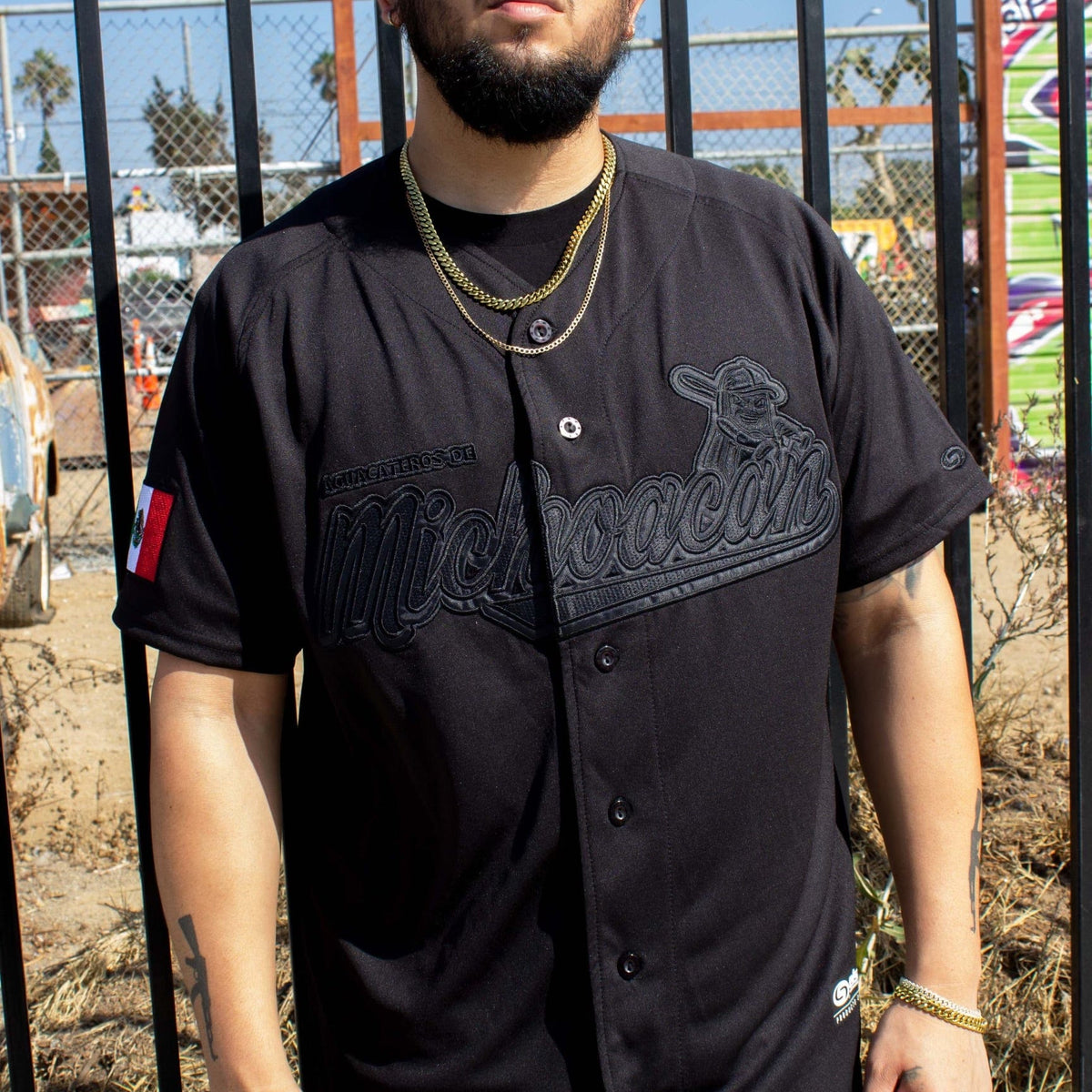 (ALL BLACK) 2.0 Michoacán Jersey - BeisbolMXShop