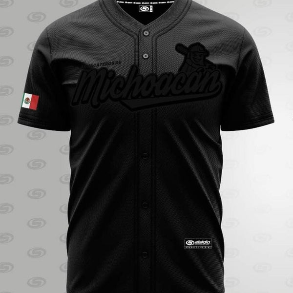 (ALL BLACK) 2.0 Michoacán Jersey - BeisbolMXShop