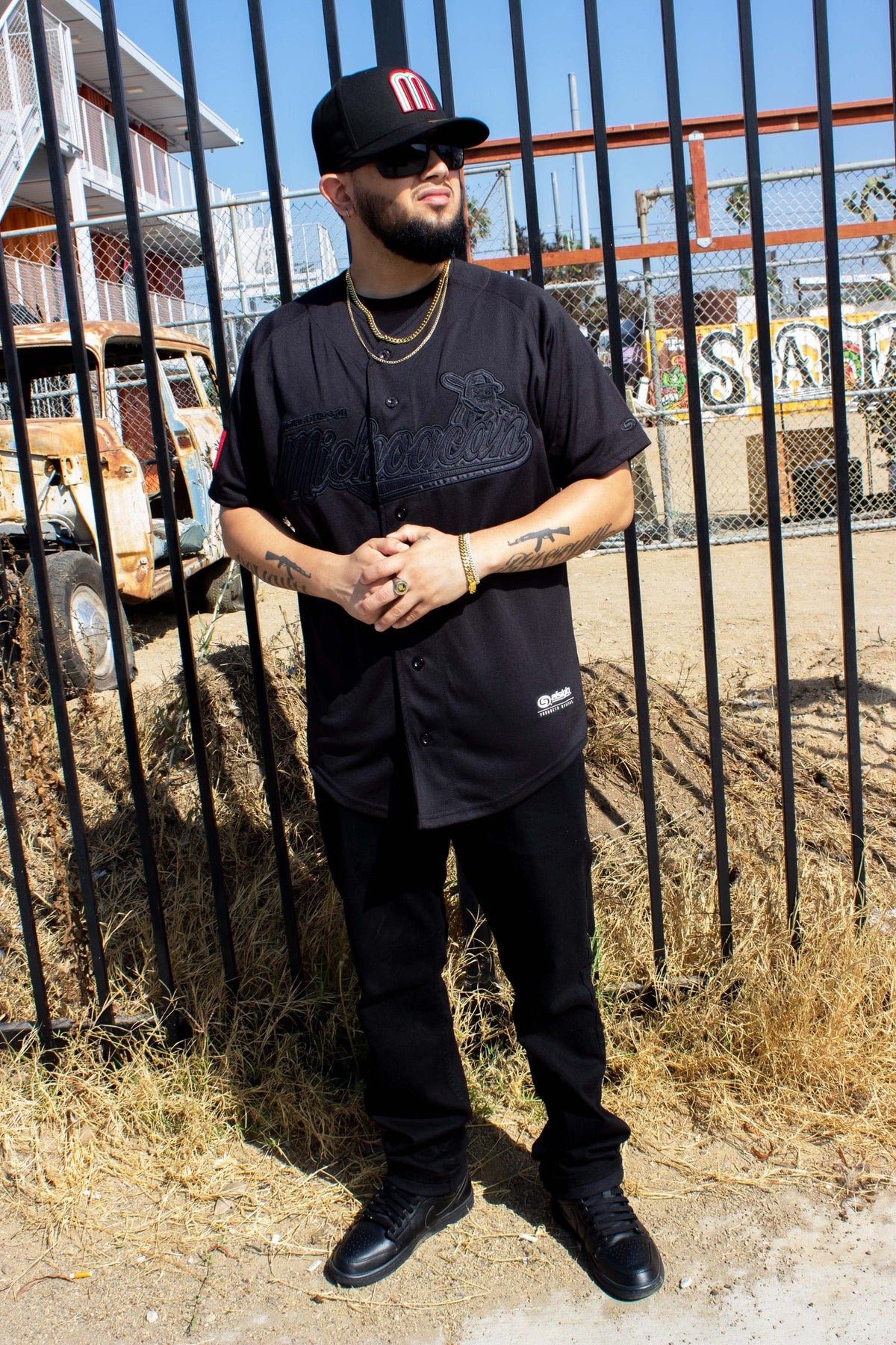 (ALL BLACK) 2.0 Michoacán Jersey - BeisbolMXShop