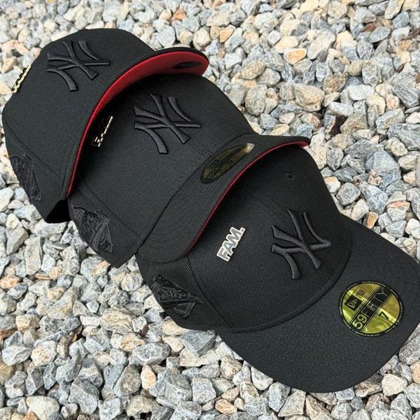 All black yankees (pin not included) - BeisbolMXShop