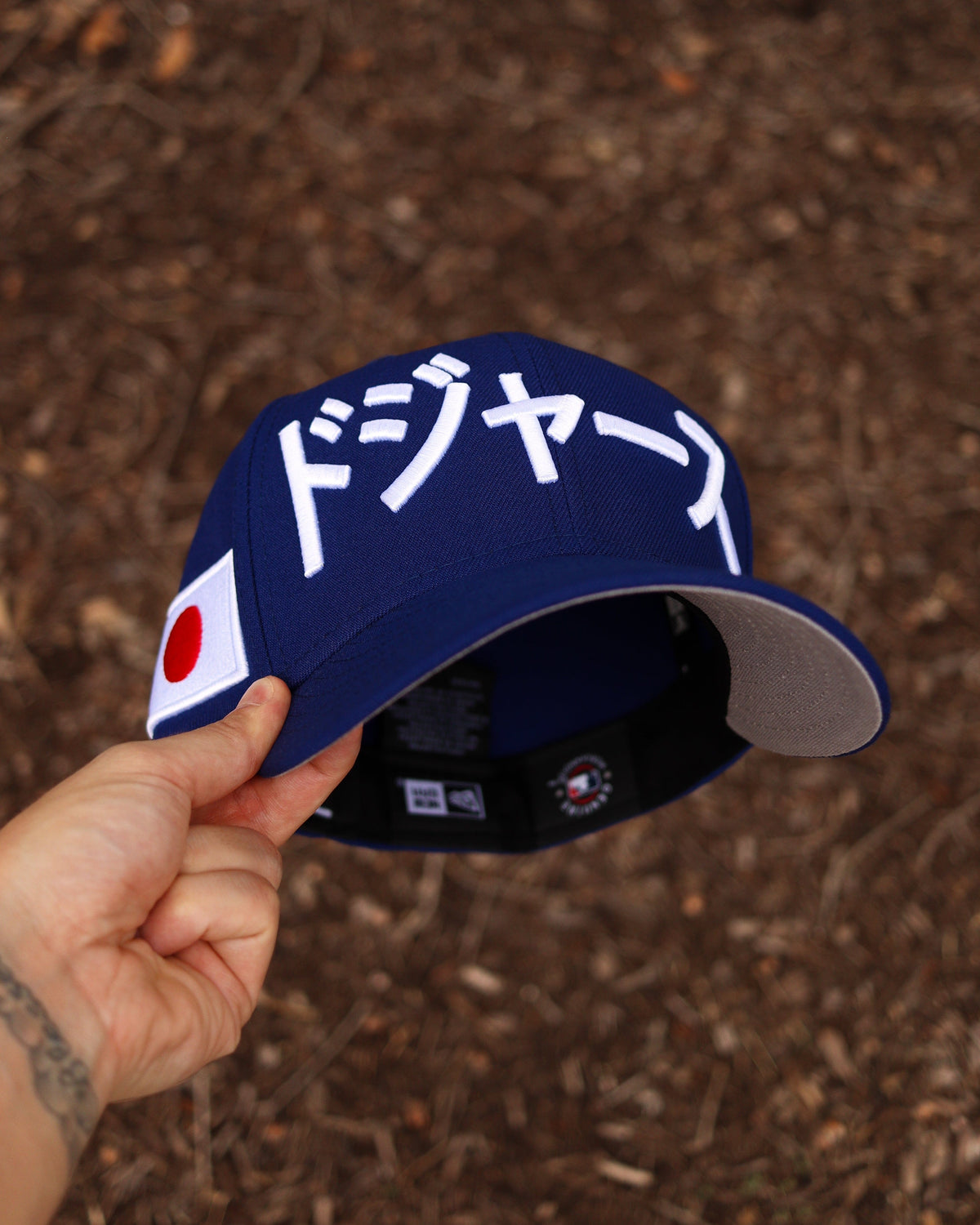 (All blue) kanji dodgers - BeisbolMXShop