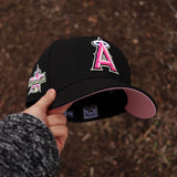 all Star Pink/Black Angels hat - BeisbolMXShop
