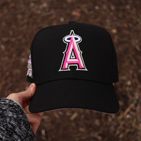 all Star Pink/Black Angels hat - BeisbolMXShop