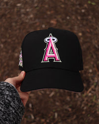 all Star Pink/Black Angels hat - BeisbolMXShop