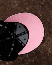 all Star Pink/Black Angels hat - BeisbolMXShop