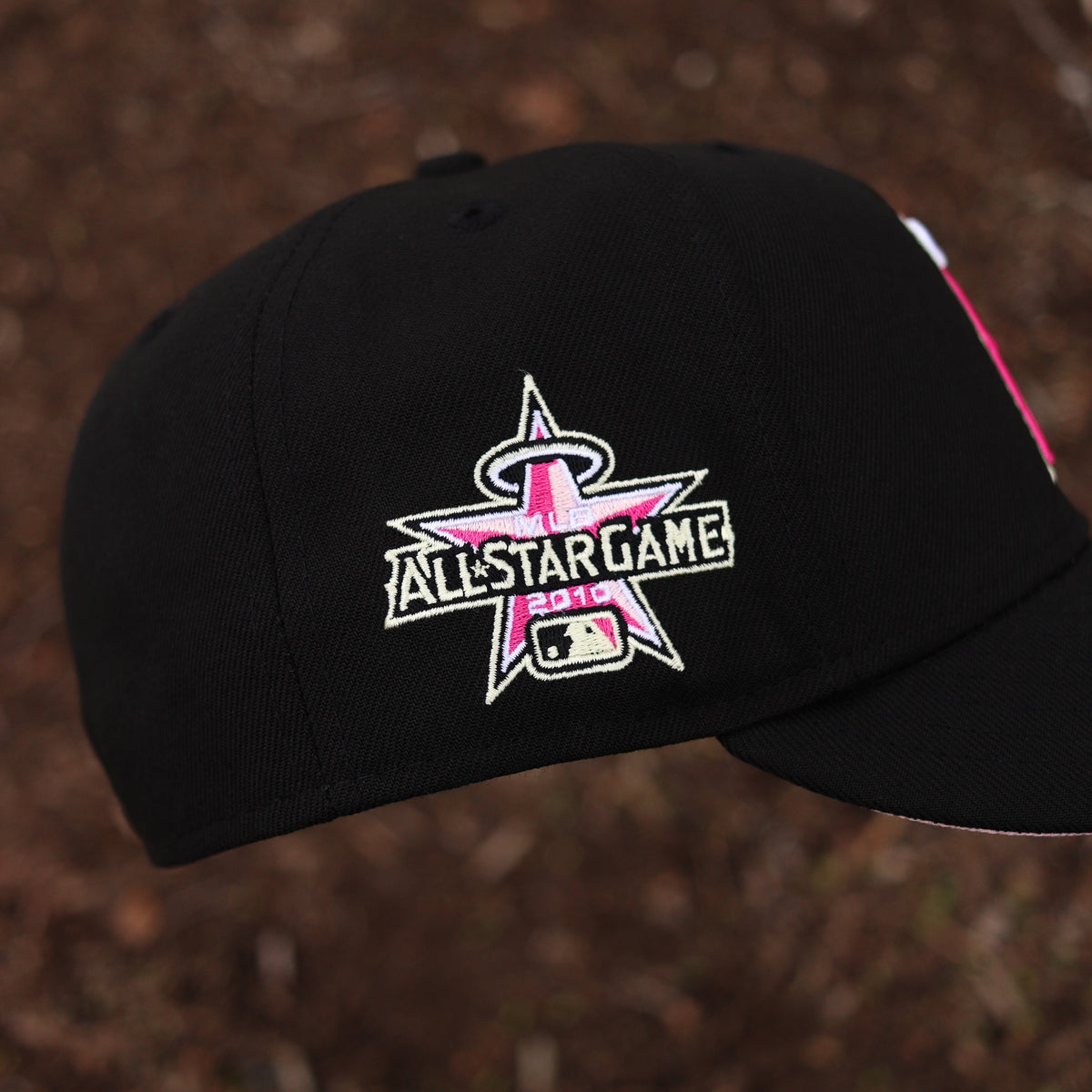 all Star Pink/Black Angels hat - BeisbolMXShop