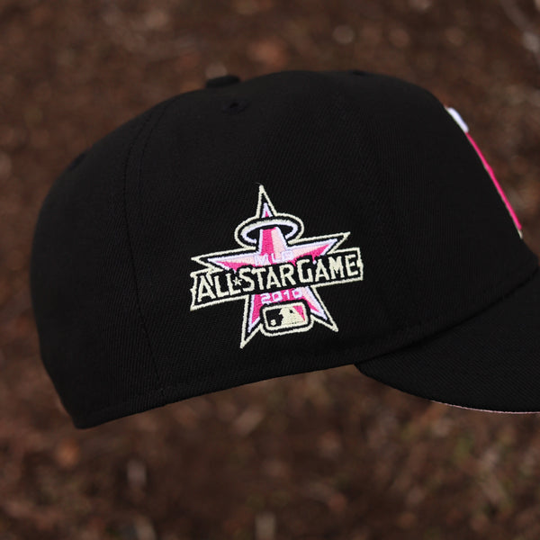 all Star Pink/Black Angels hat - BeisbolMXShop