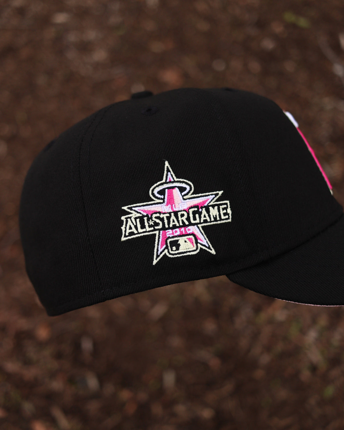 all Star Pink/Black Angels hat - BeisbolMXShop