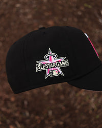 all Star Pink/Black Angels hat - BeisbolMXShop