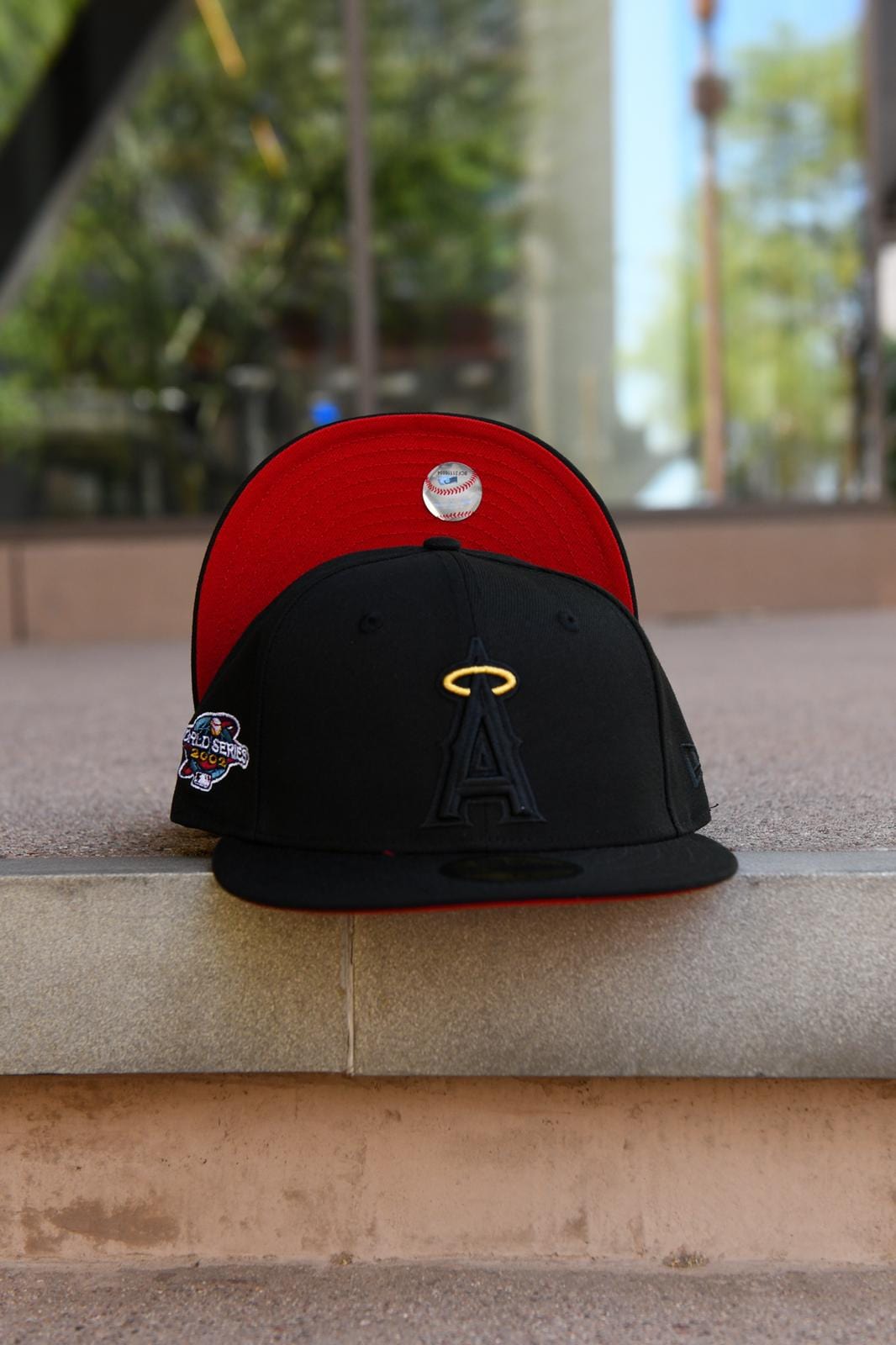 Anaheim Angels black/red - BeisbolMXShop