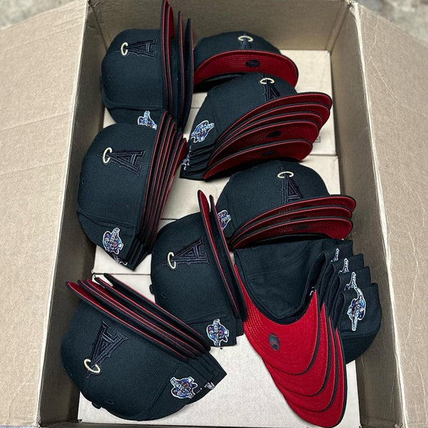 Anaheim Angels black/red - BeisbolMXShop