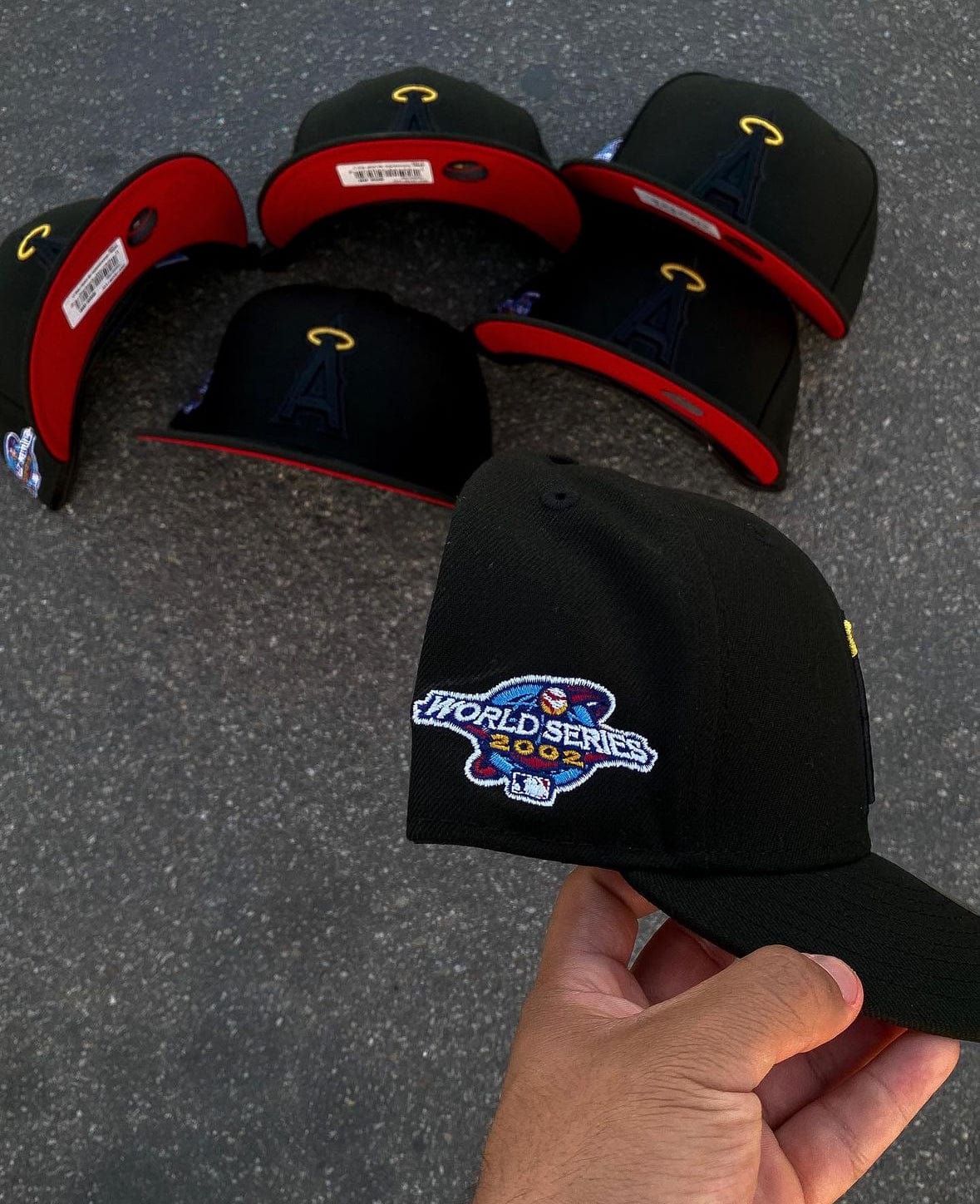 Anaheim Angels black/red - BeisbolMXShop