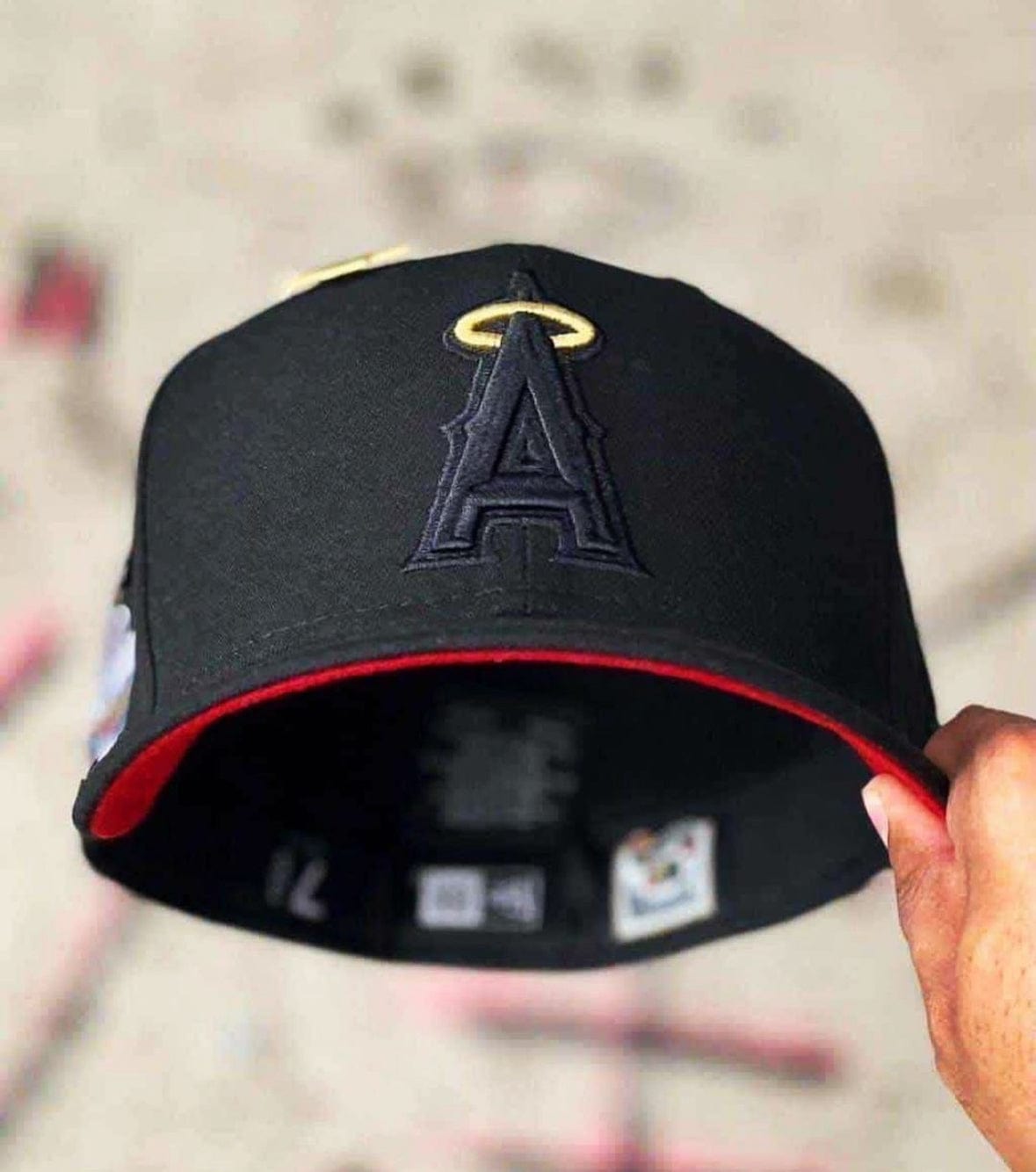 Anaheim Angels black/red – BeisbolMXShop