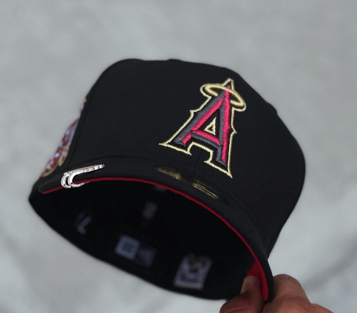 Angels ((4.0)) Red/Gold (pin not included) - BeisbolMXShop