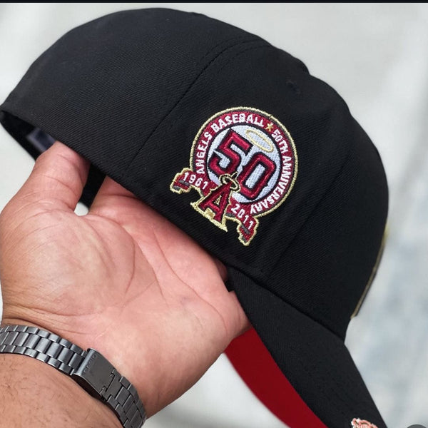 Angels ((4.0)) Red/Gold (pin not included) - BeisbolMXShop