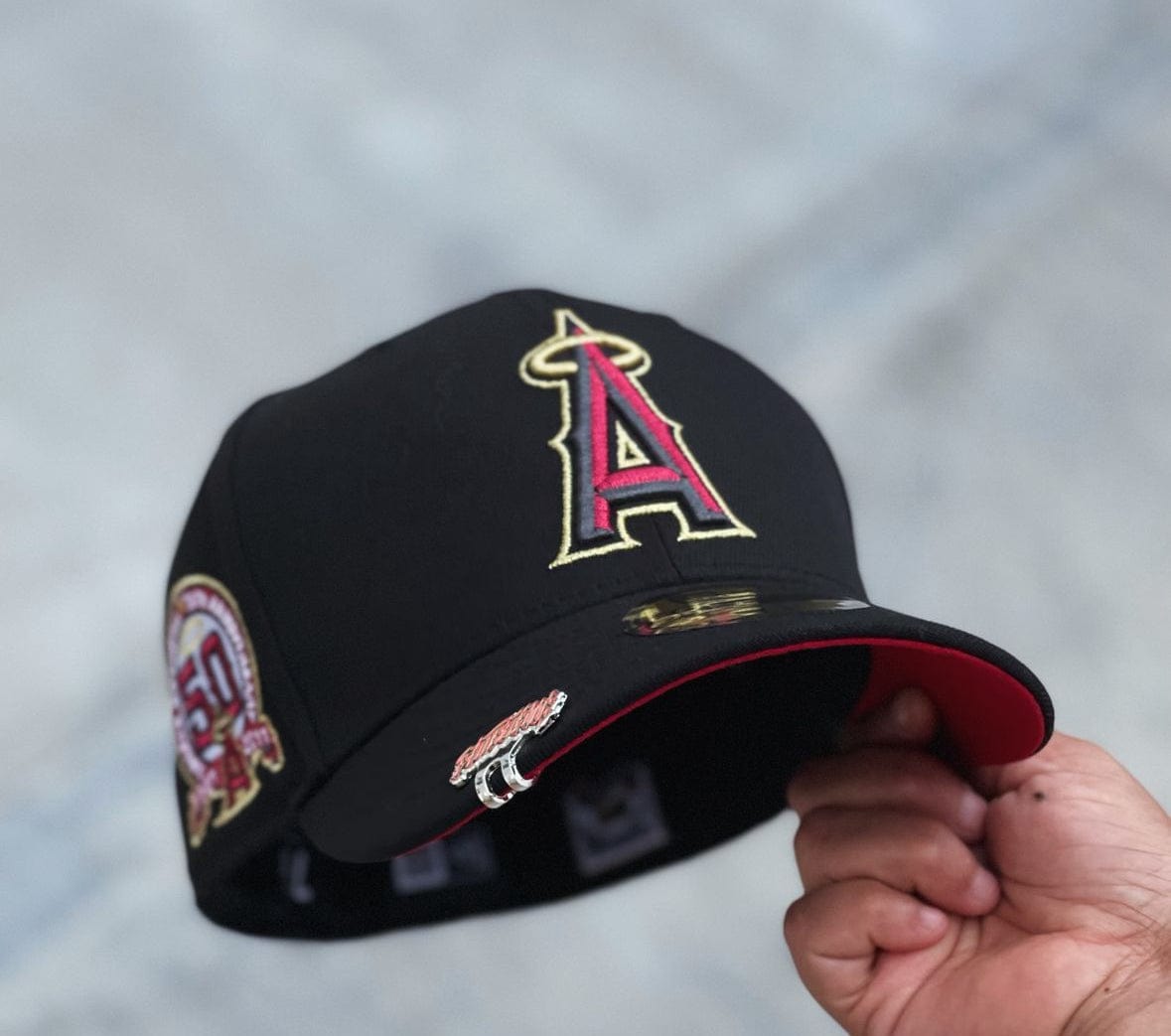 Angels ((4.0)) Red/Gold (pin not included) - BeisbolMXShop