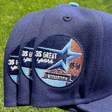 Astros blue/baby blue New Era Fitted Hat - BeisbolMXShop