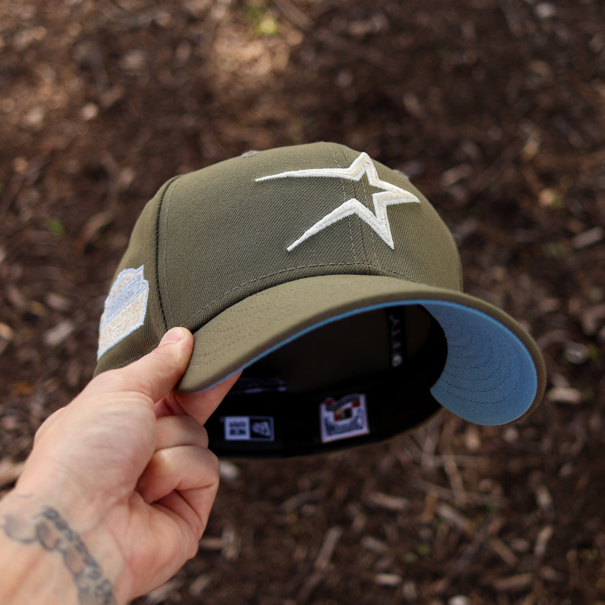 Astros olive icy - BeisbolMXShop