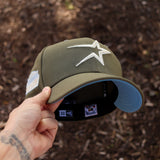 Astros olive icy - BeisbolMXShop