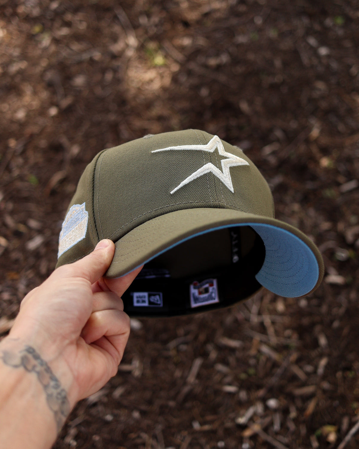 Astros olive icy - BeisbolMXShop