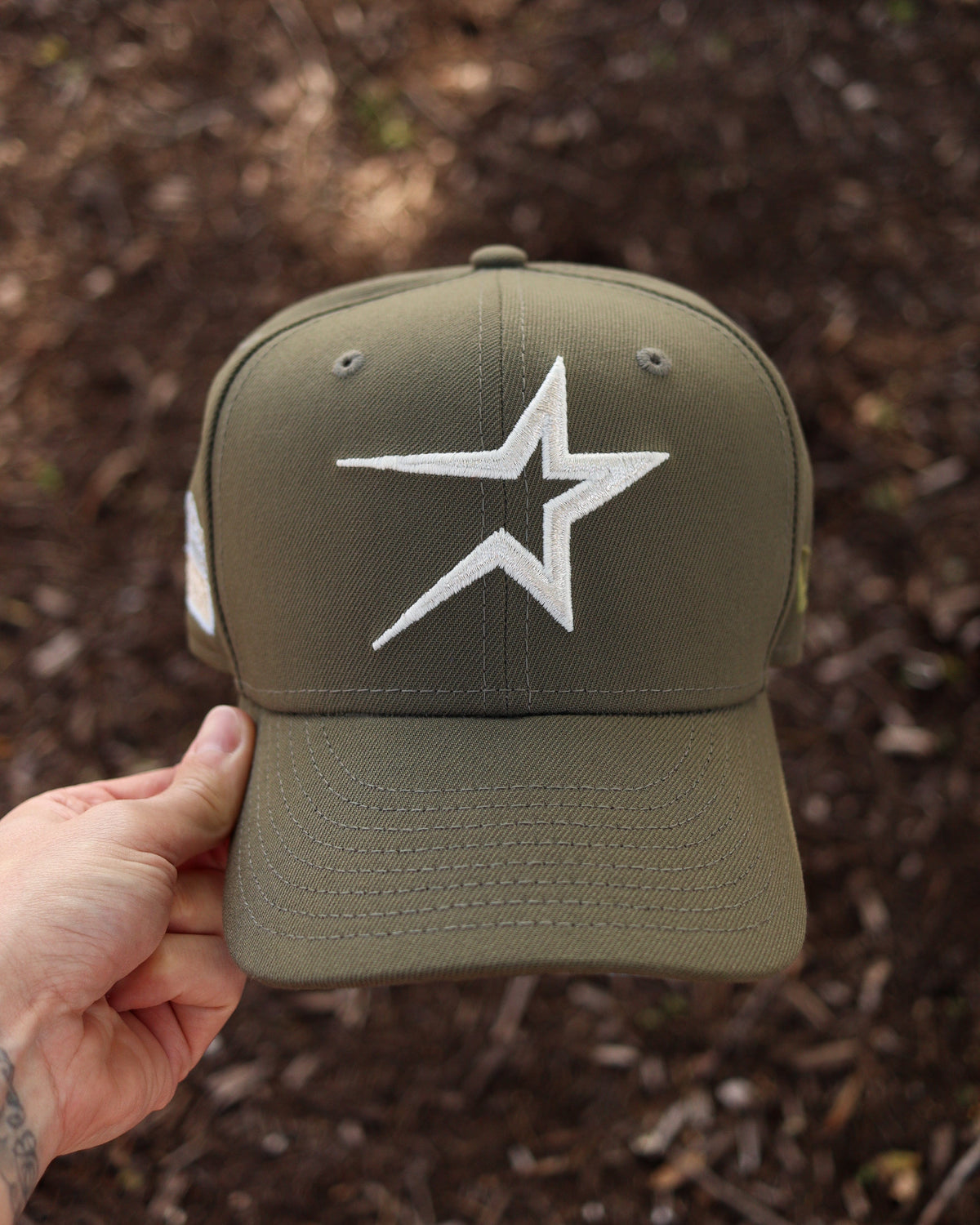 Astros olive icy - BeisbolMXShop