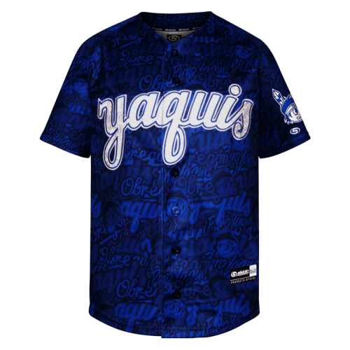Authentic 2024 Yaquis blue jersey - BeisbolMXShop