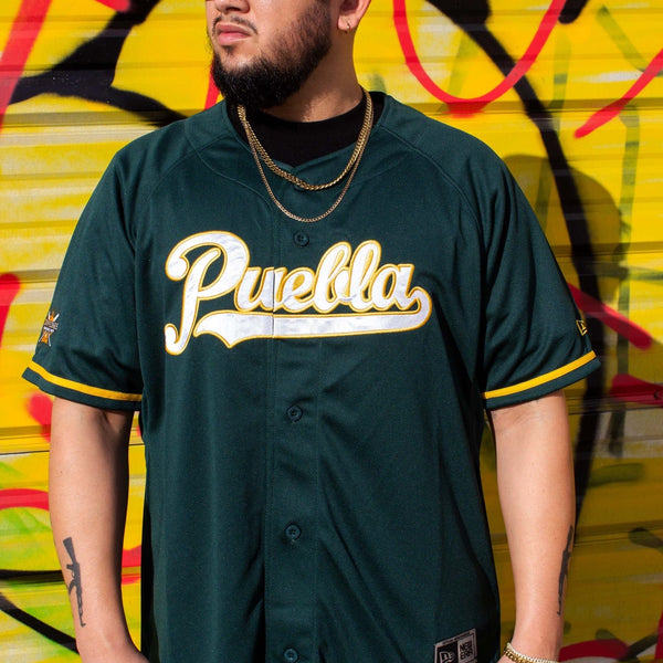 Authentic Green Pericos de puebla Jersey - BeisbolMXShop