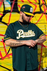 Authentic Green Pericos de puebla Jersey - BeisbolMXShop