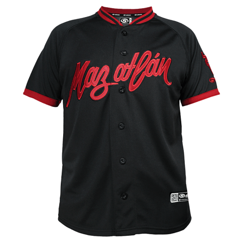 Authentic Venados De Mazatlan Jersey Black/Red - BeisbolMXShop
