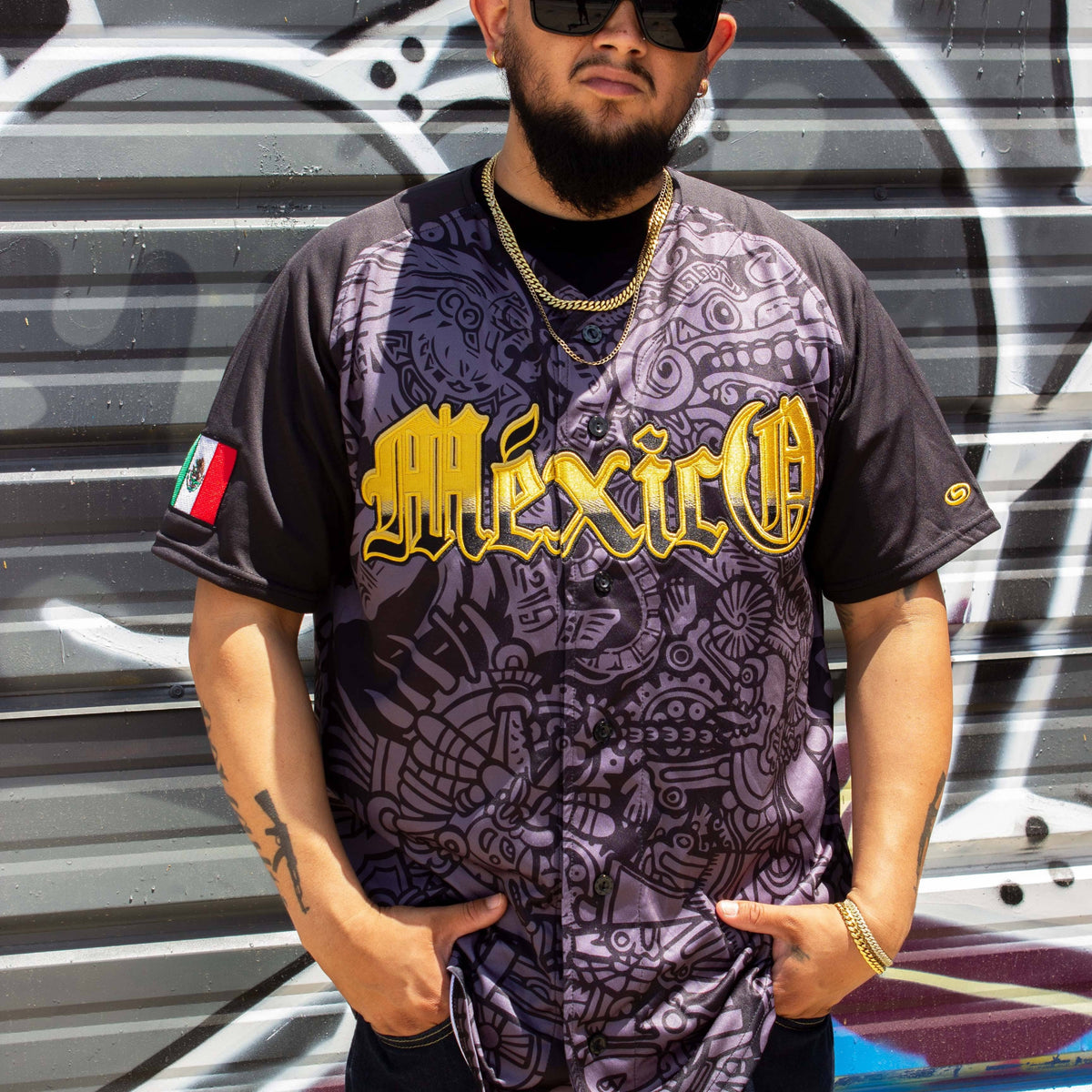 Aztec Warrior Mexico Jersey - BeisbolMXShop