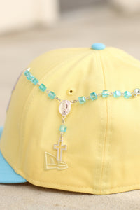 Baby blue rosary pin - BeisbolMXShop