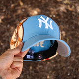 Baby blue Yankees Jon Stan - BeisbolMXShop