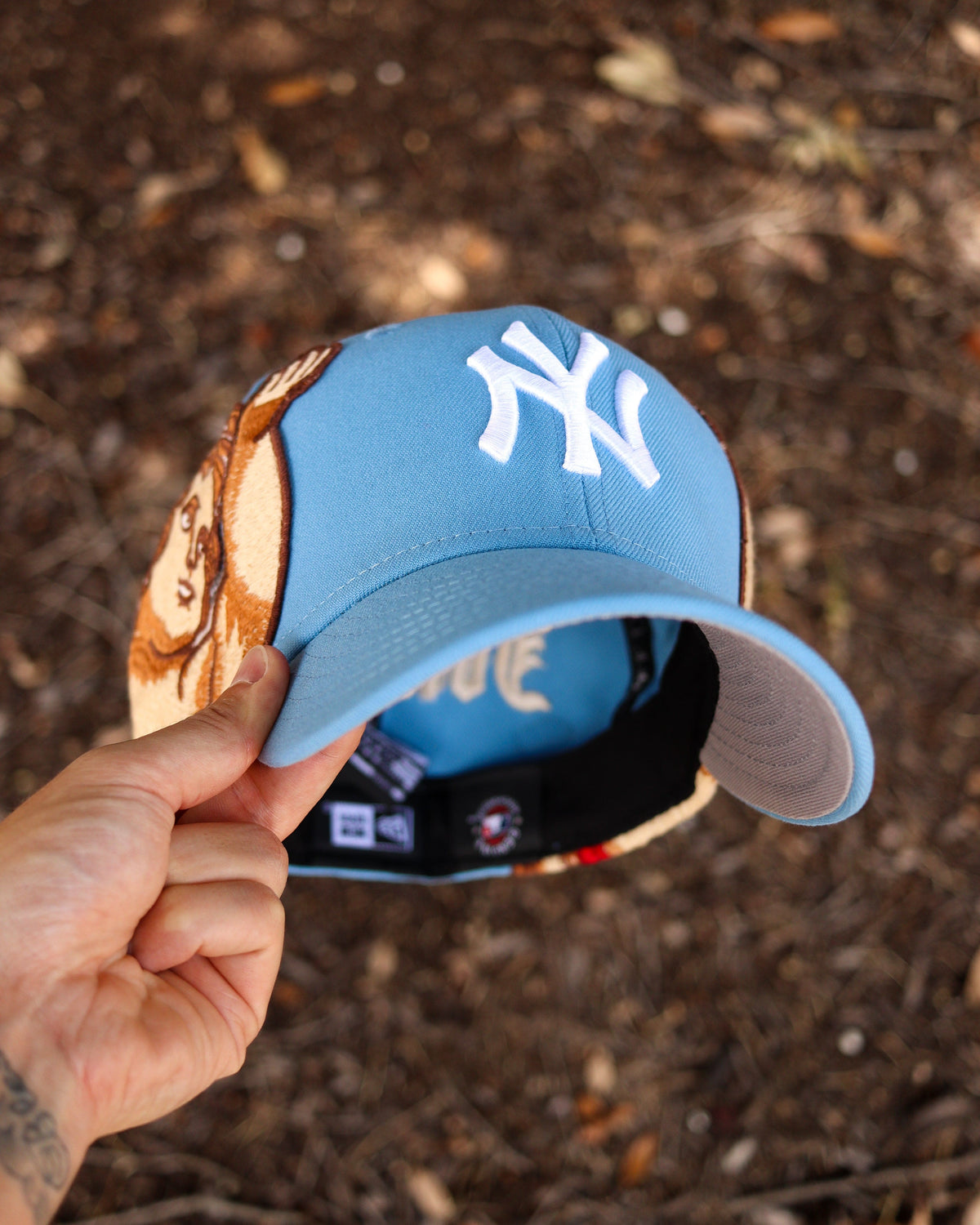 Baby blue Yankees Jon Stan - BeisbolMXShop