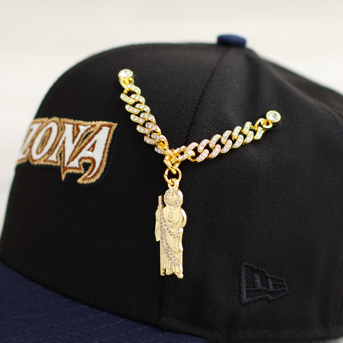 Big chain San Judas pin - BeisbolMXShop