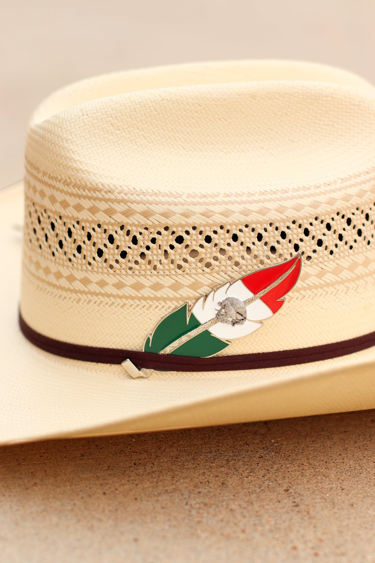 Big Mexico feather for sombreros - BeisbolMXShop