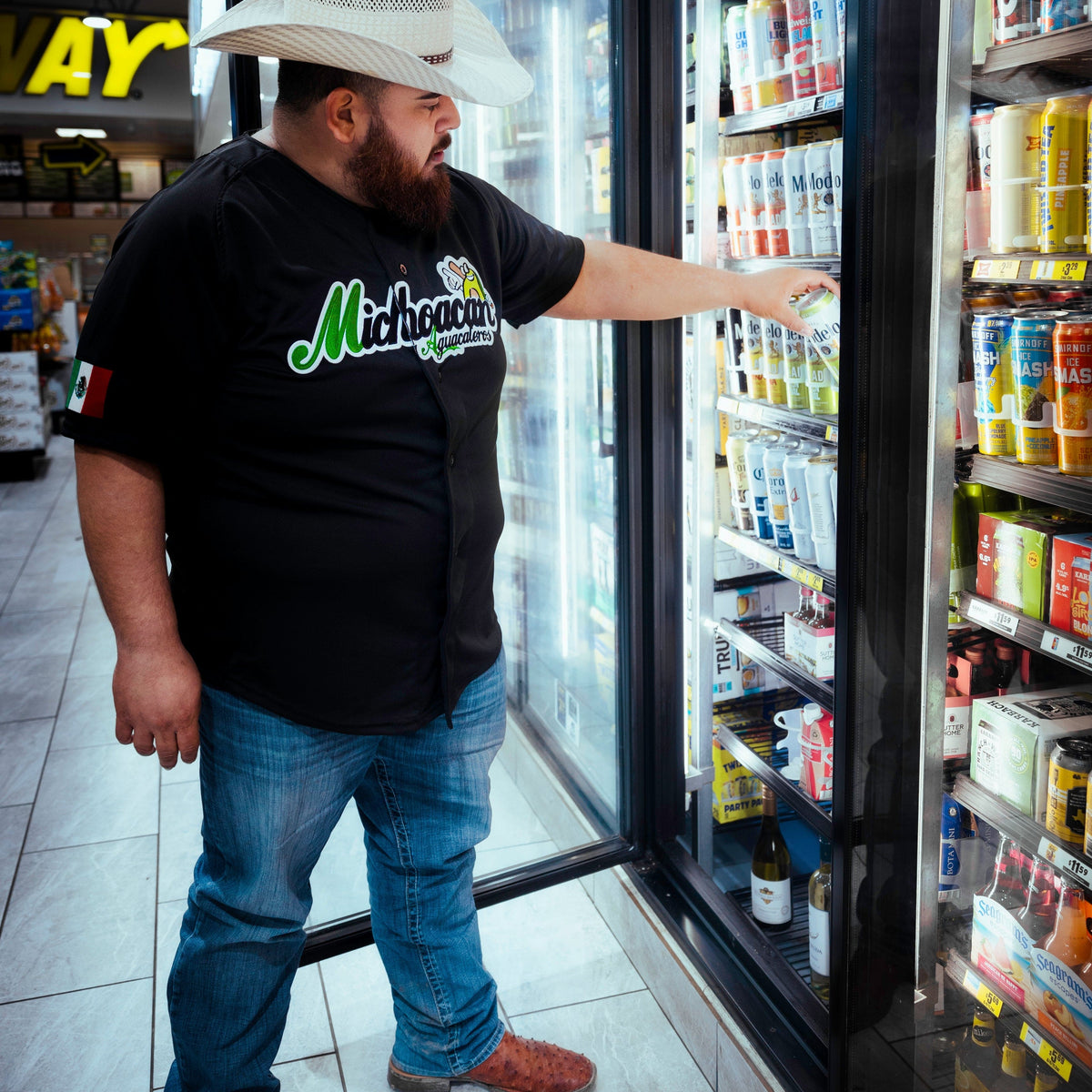 (BLACK) AGUACATEROS DE MICHOACÁN Jersey - BeisbolMXShop