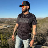 (BLACK) Aztec Mexico Jersey - BeisbolMXShop