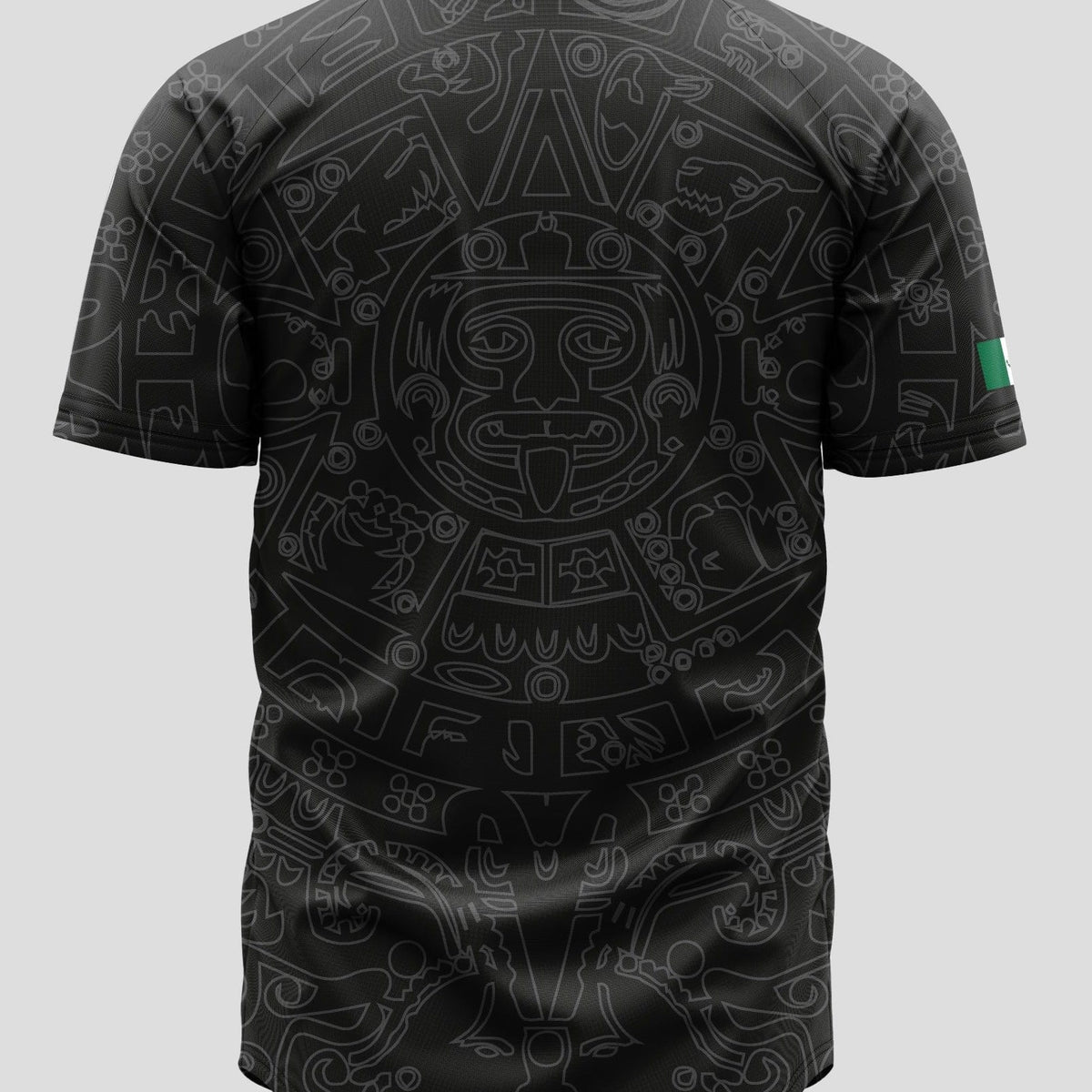(BLACK) Aztec Mexico Jersey - BeisbolMXShop
