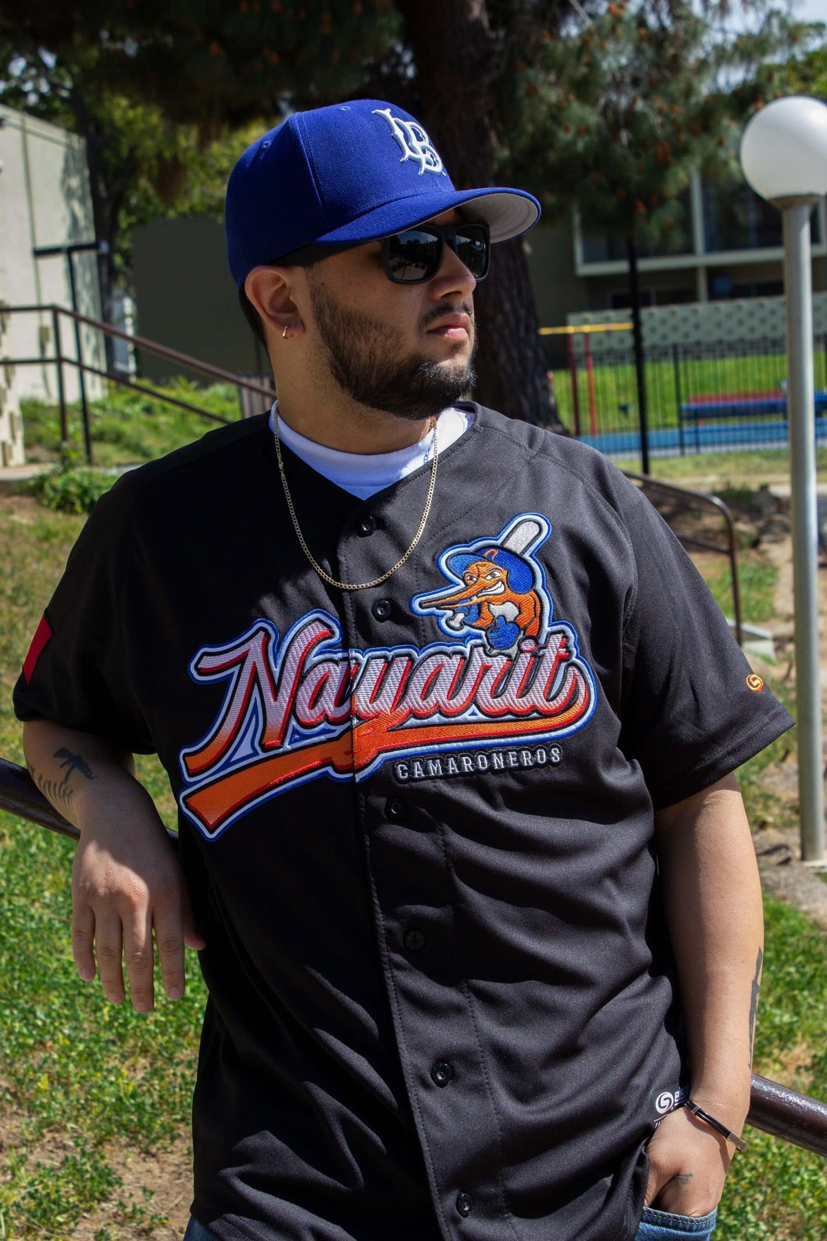 (BLACK) Camaroneros De Nayarit Jersey - BeisbolMXShop