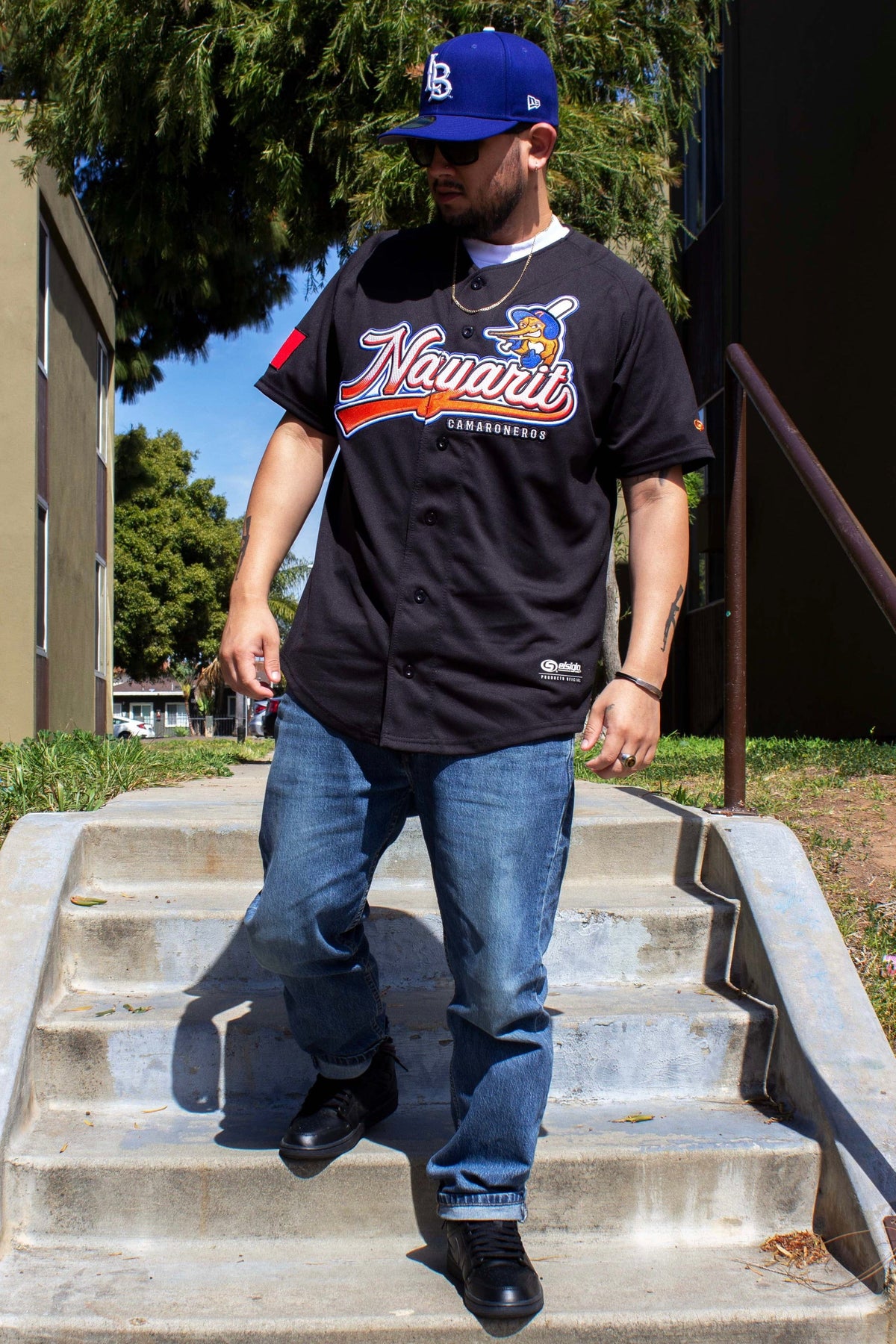 (BLACK) Camaroneros De Nayarit Jersey - BeisbolMXShop