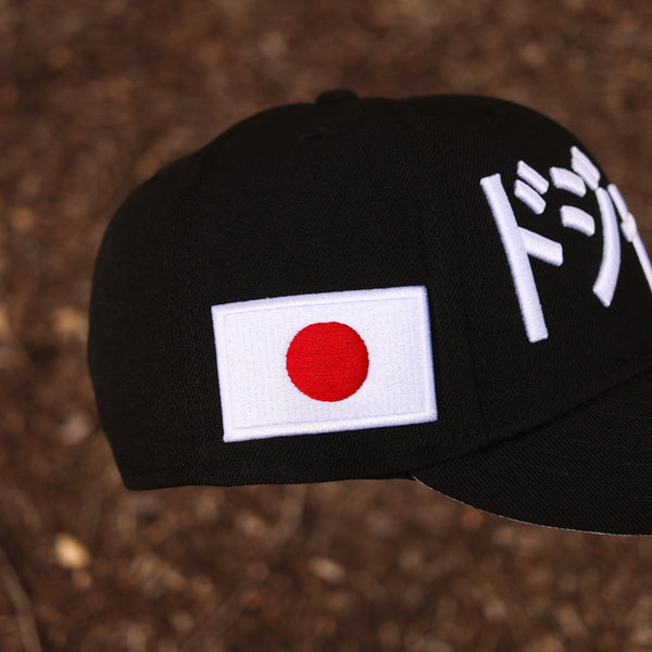 (Black) kanji dodgers - BeisbolMXShop