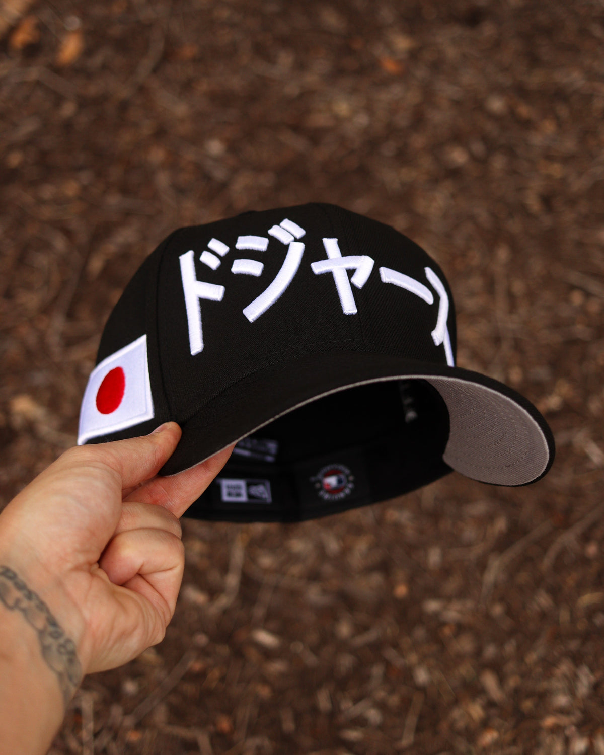 (Black) kanji dodgers - BeisbolMXShop