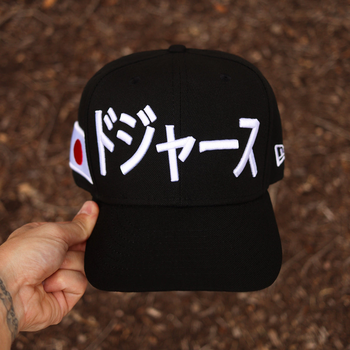 (Black) kanji dodgers - BeisbolMXShop