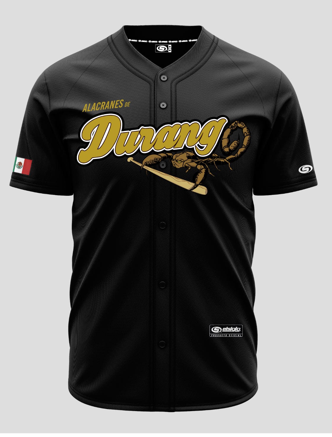 (BLACK) LOS Alacranes De Durango Jersey - BeisbolMXShop