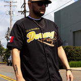 (BLACK) LOS Alacranes De Durango Jersey - BeisbolMXShop