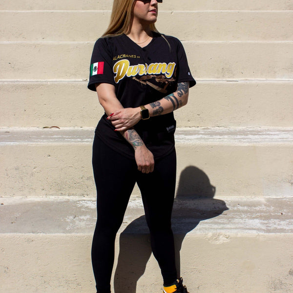 (BLACK) LOS Alacranes De Durango Jersey - BeisbolMXShop
